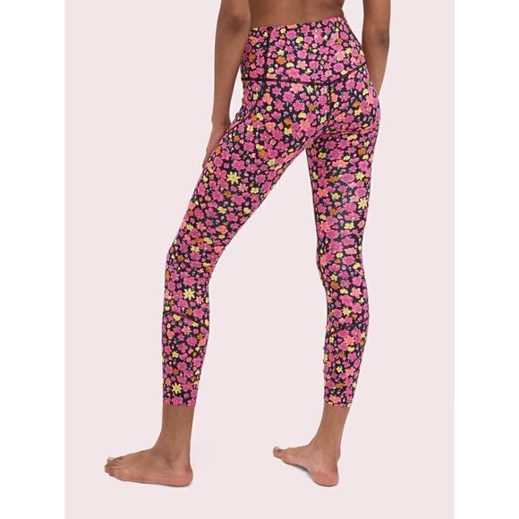 NWT Kate Spade Marker Floral Leggings - Picture 2 of 6
